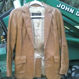 Vintage Western Leather Jacket